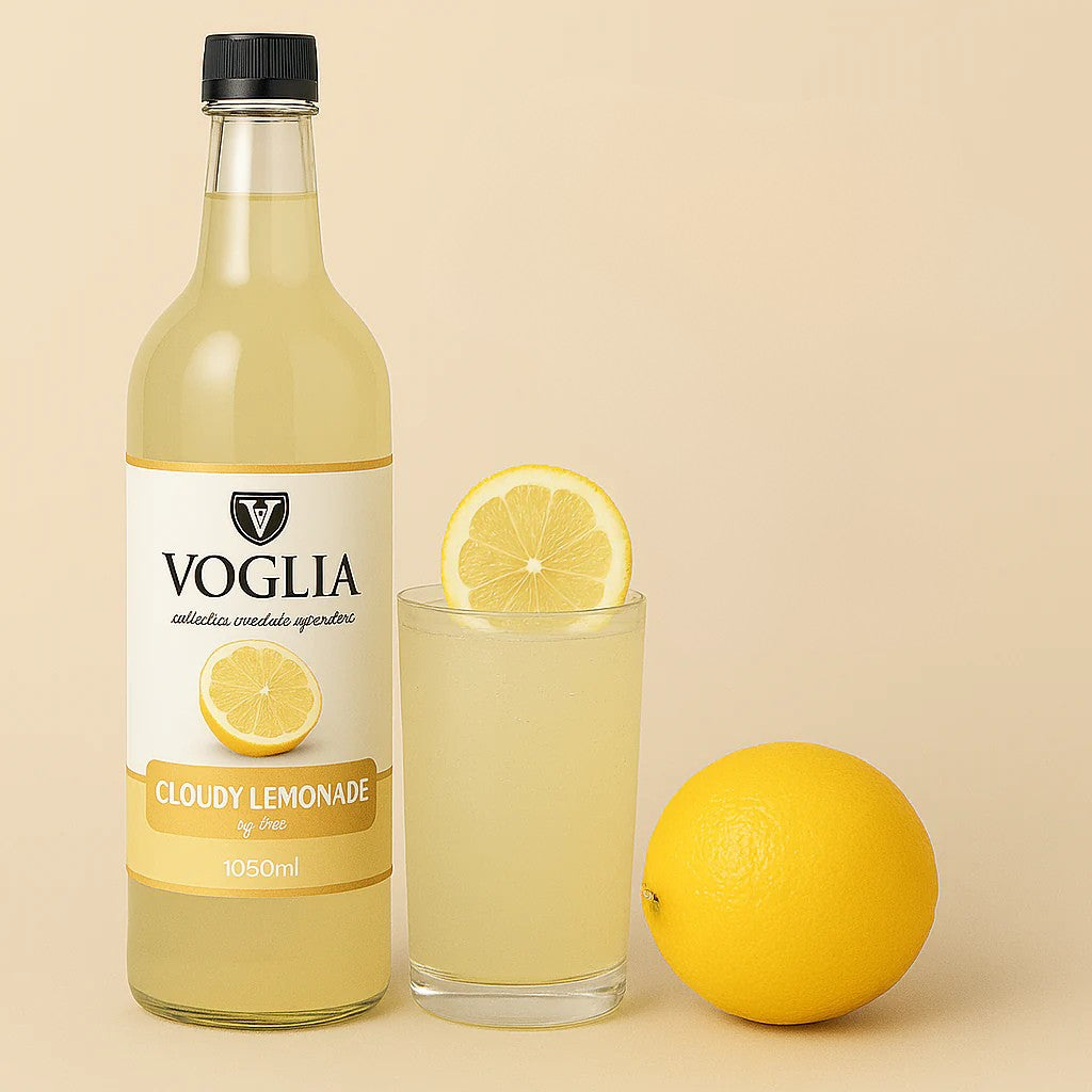 Voglia - Cloudy Lemonade Coffee Syrup - 1.05 L