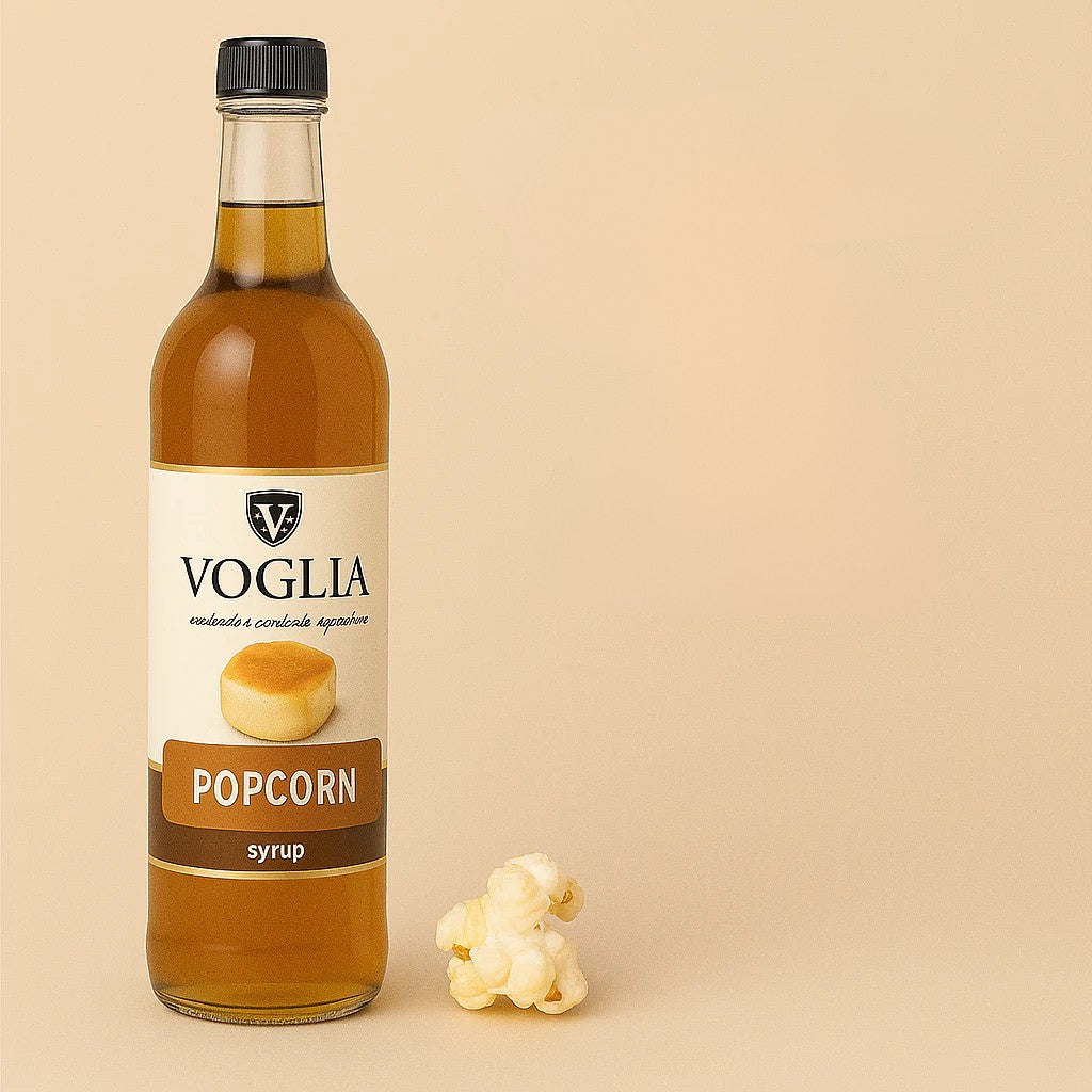 Voglia - Popcorn Coffee Syrup - 1.05 L