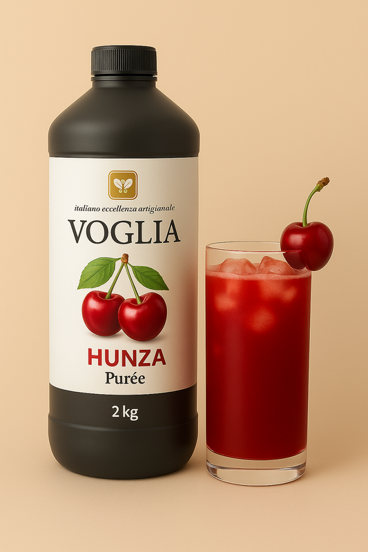 Voglia Premium Hunza Cherry Puree – 1.4kg Bottle