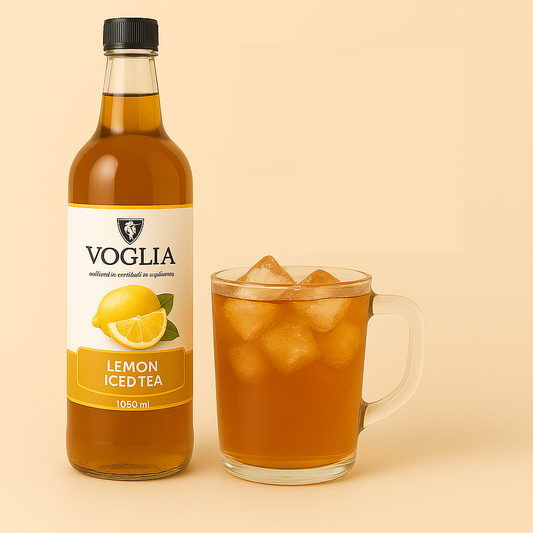 Voglia Premium Lemon Iced tea Syrup – 1.05L Bottle