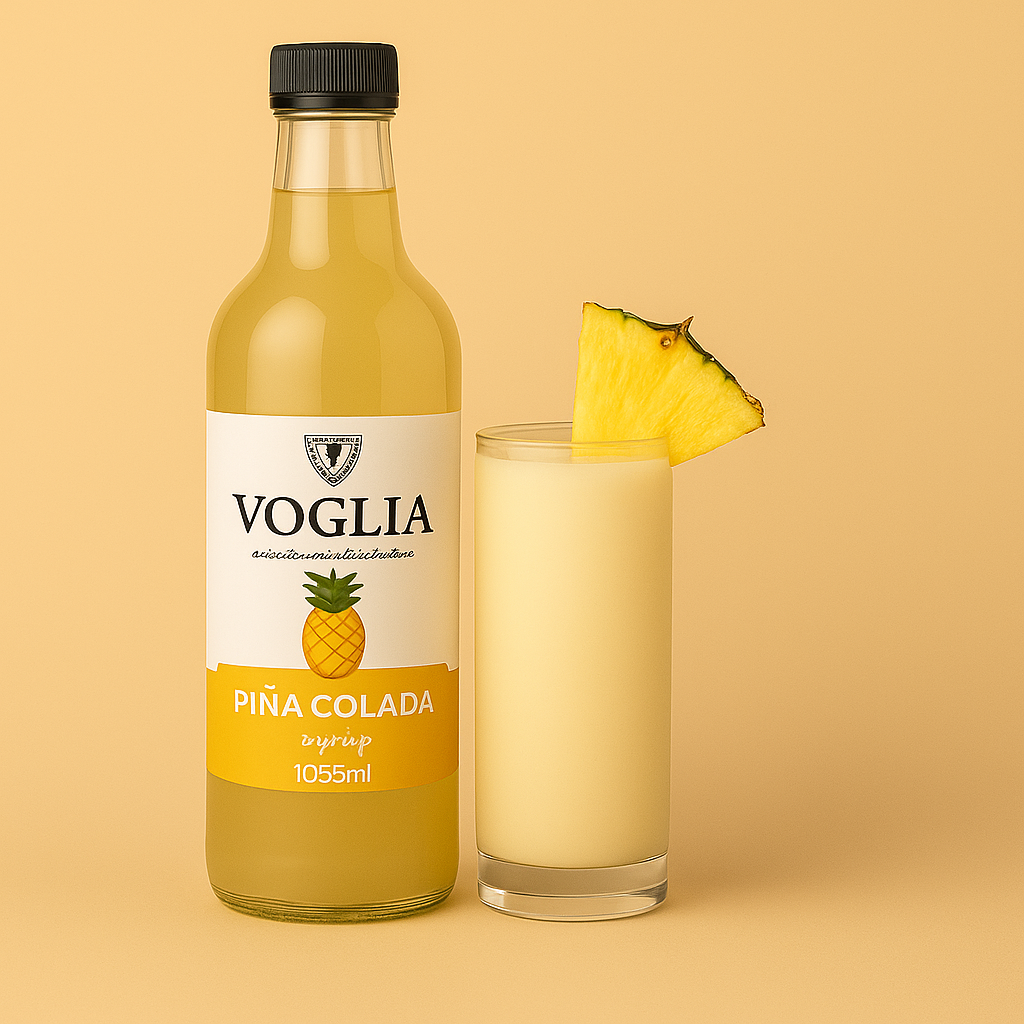 Voglia - Pina Colada Coffee Syrup - 1.05 L